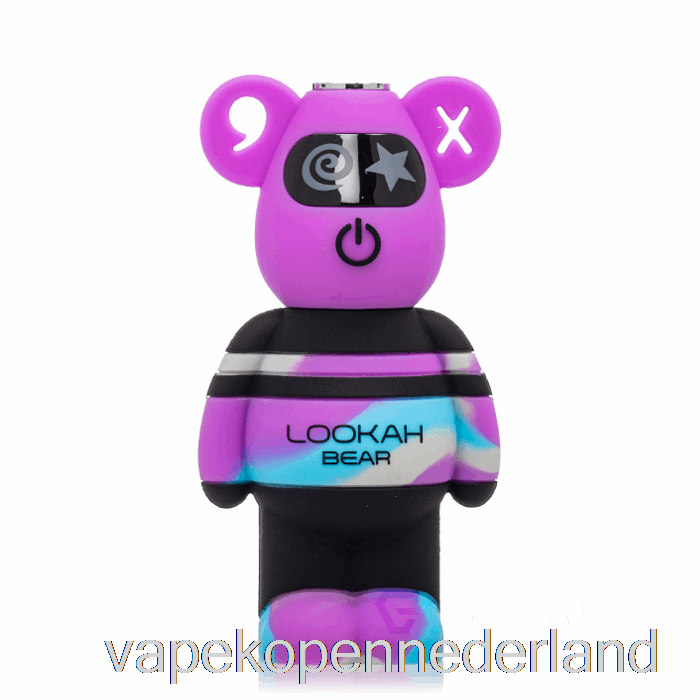 Vape Nederland Lookah Bear 510 Batterij Paarse Tie-dye